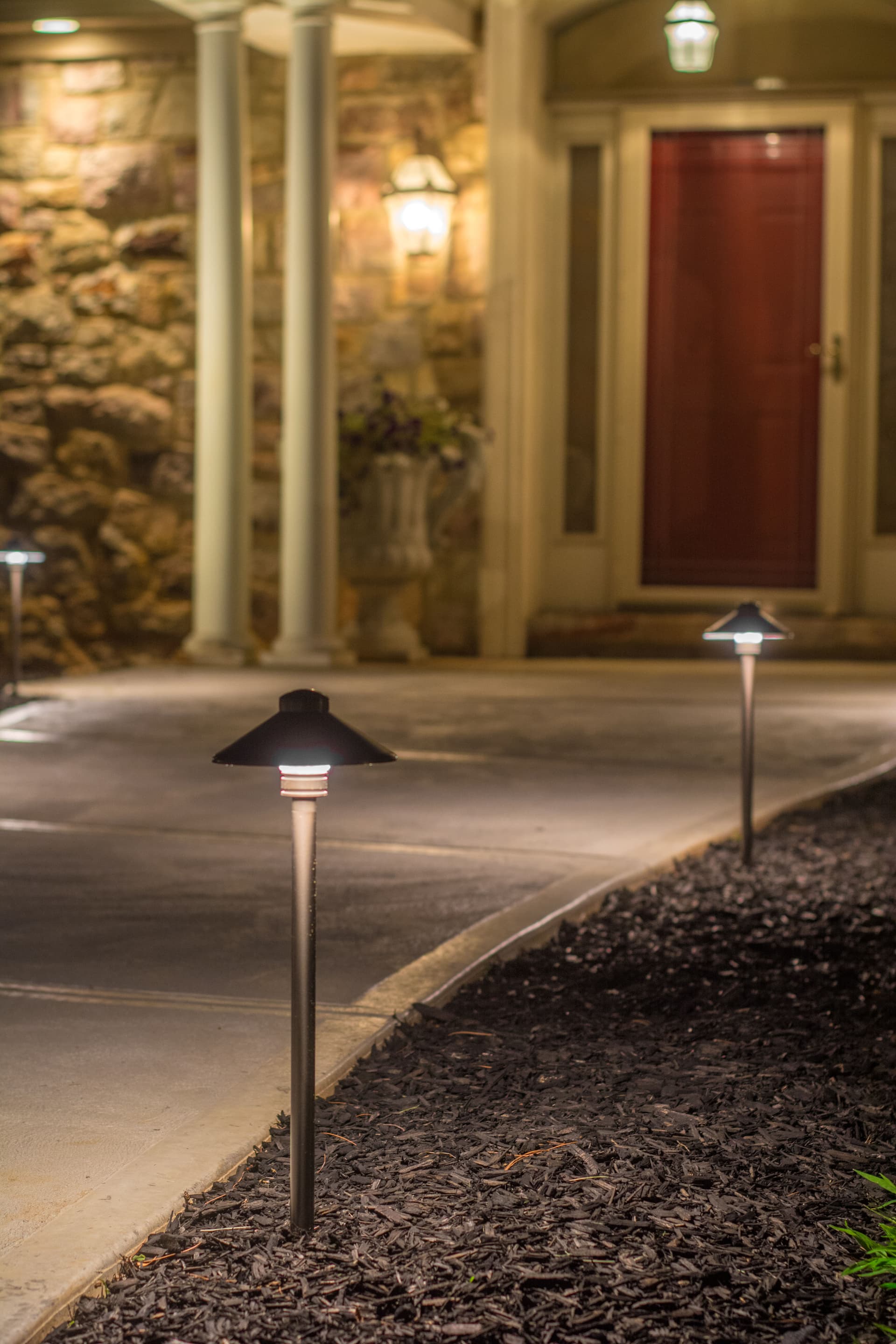 Gallery photos for Residential Landscape Lighting Installation - Bethlehem, PA: Image #3