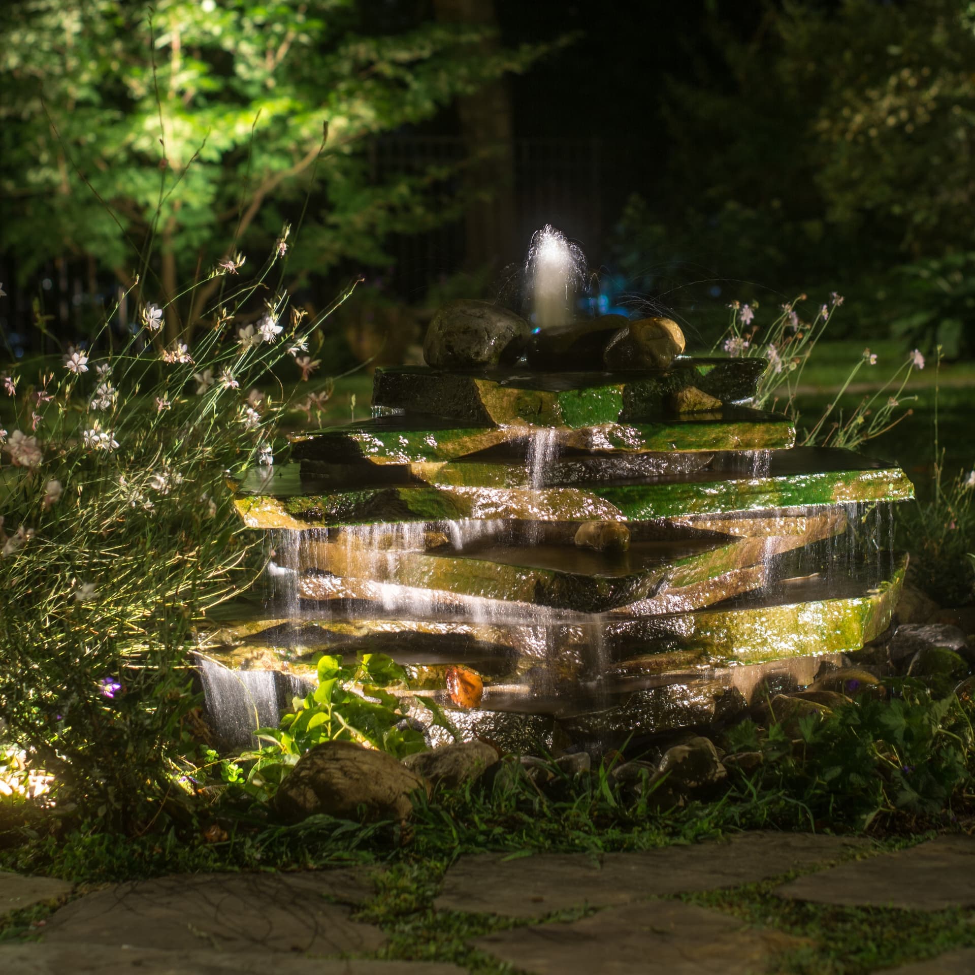 Gallery photos for Backyard Lighting Project - Easton, PA: Image #5