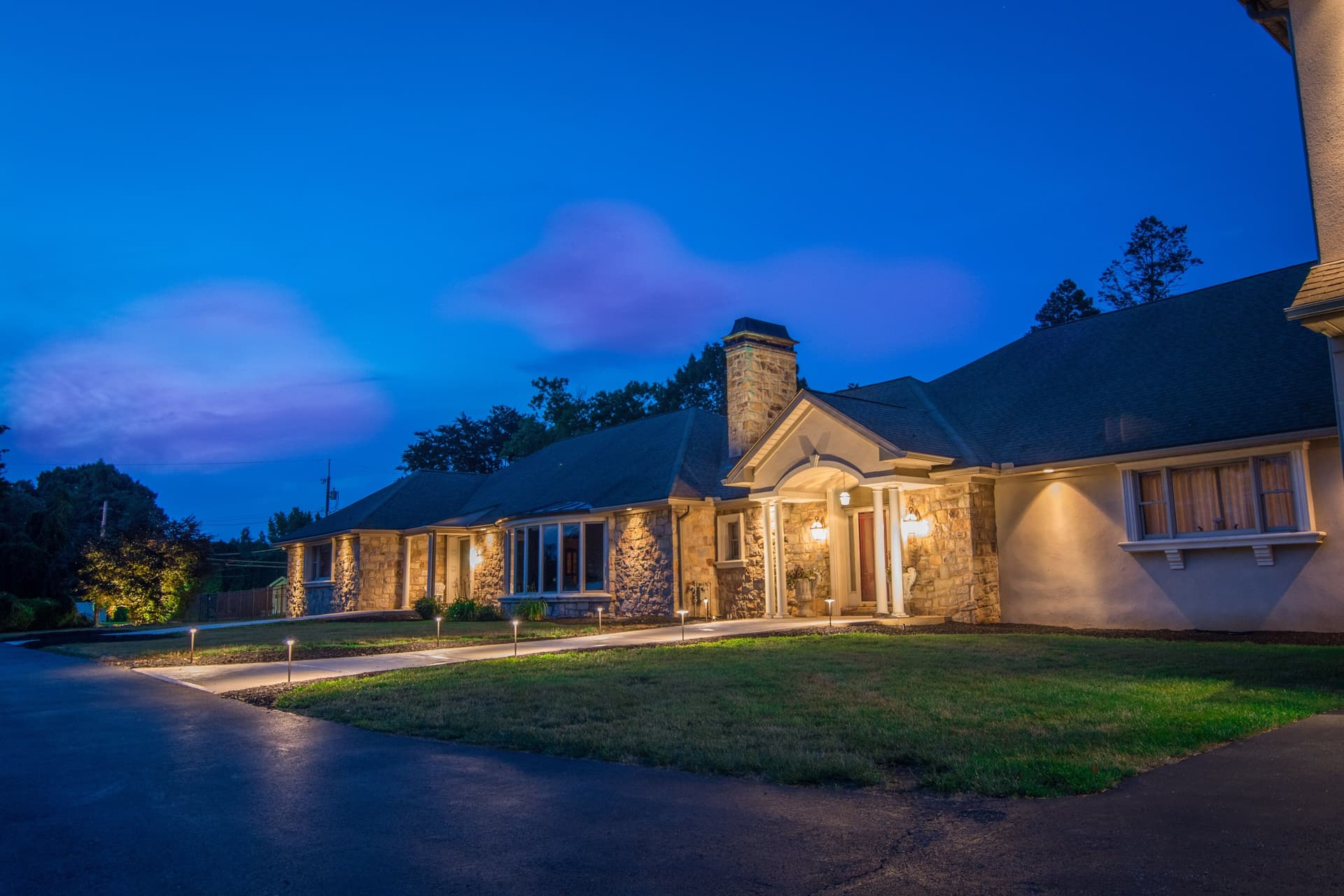 Residential Landscape Lighting Installation - Bethlehem, PA