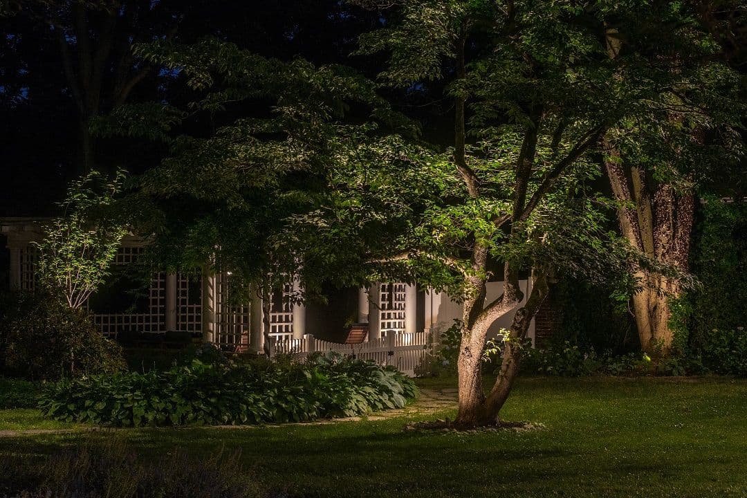 Backyard Lighting Project - Easton, PA