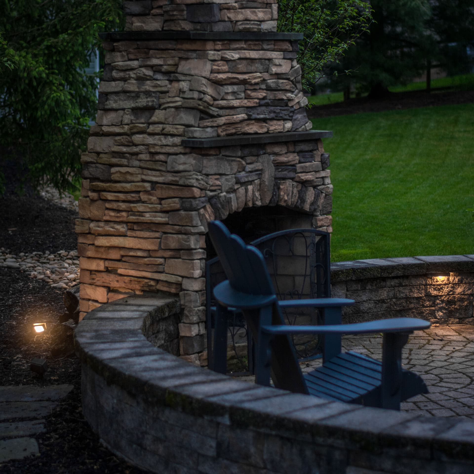 Backyard Patio Lighting Repair - Coopersburg, PA