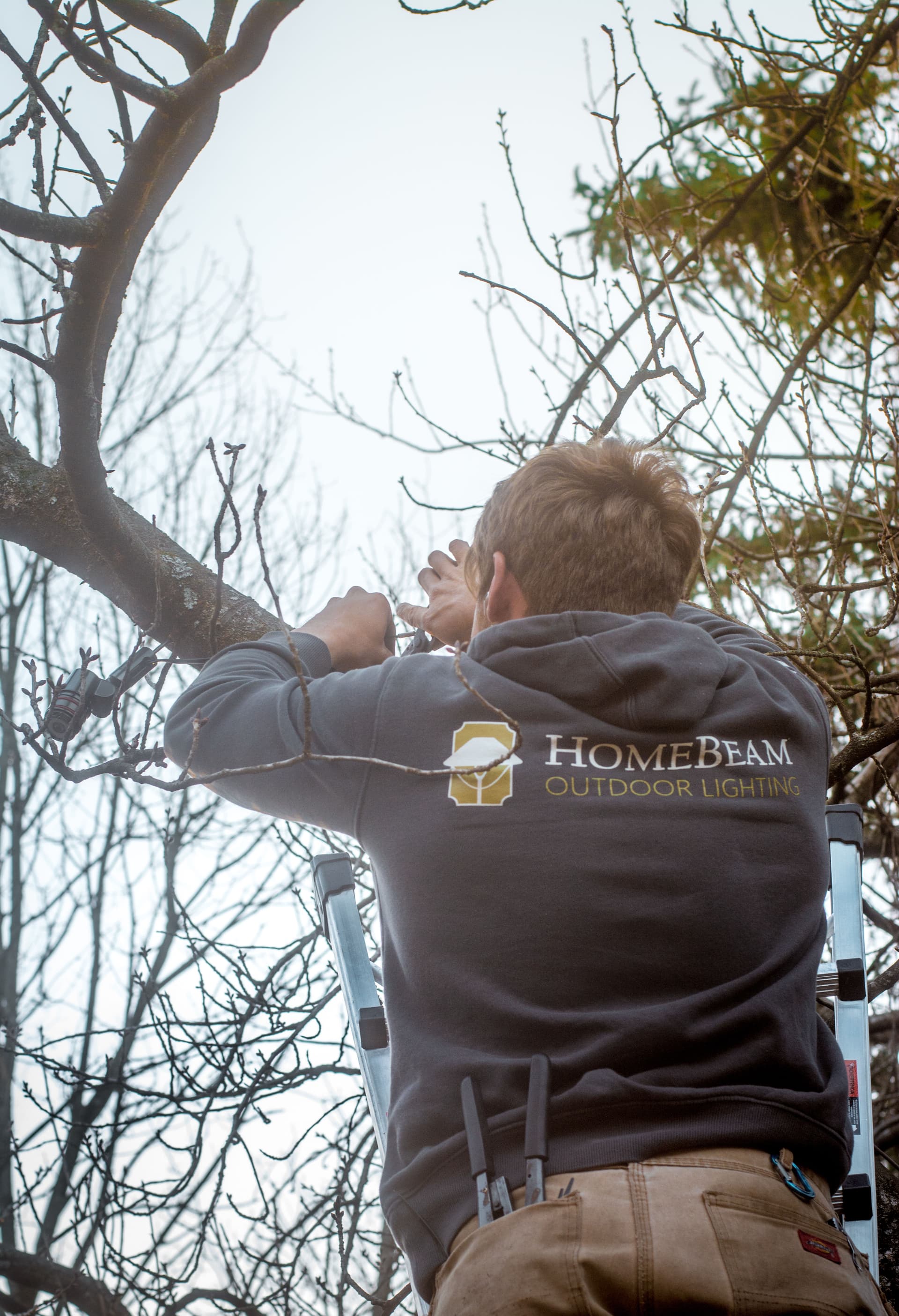 Outdoor Lighting Installation and Landscape Lighting