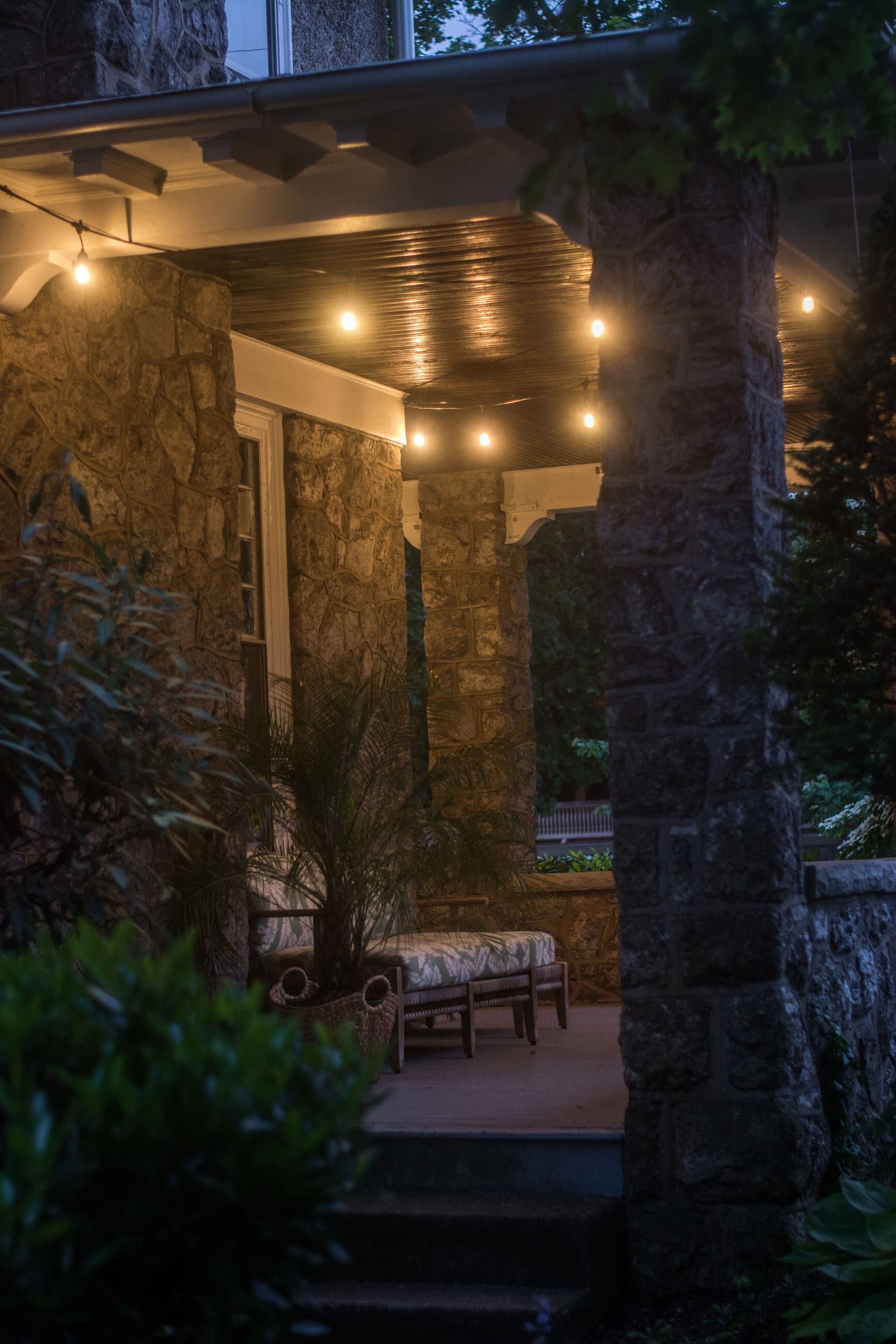 Gallery photos for Outdoor Bistro Lighting - Easton, PA: Image #1