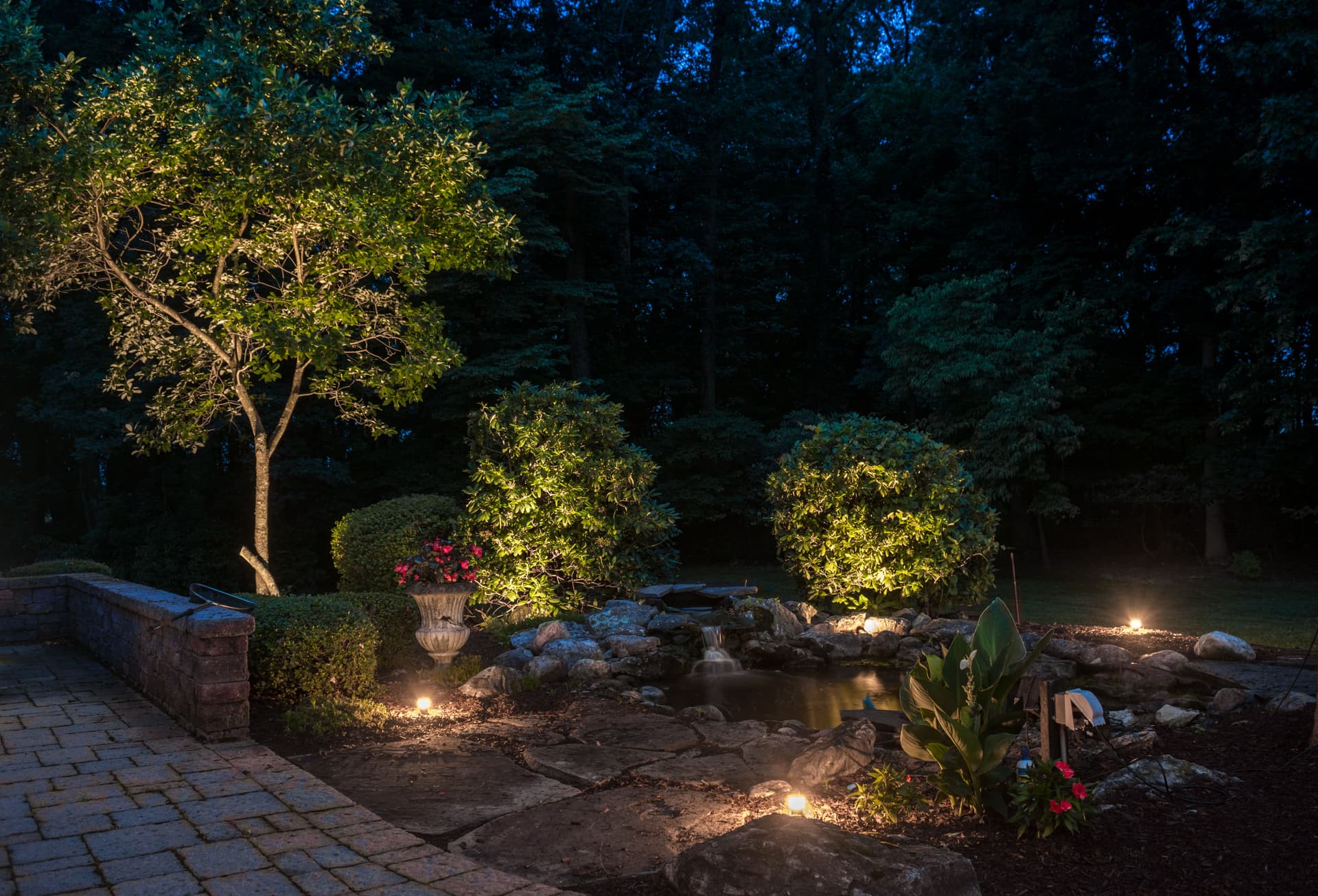 Gallery photos for Backyard & Pond Lighting - Easton, PA: Image #1