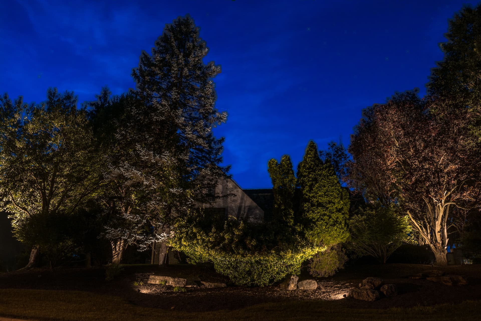 Gallery photos for Allentown Outdoor Lighting Transformation: Image #5