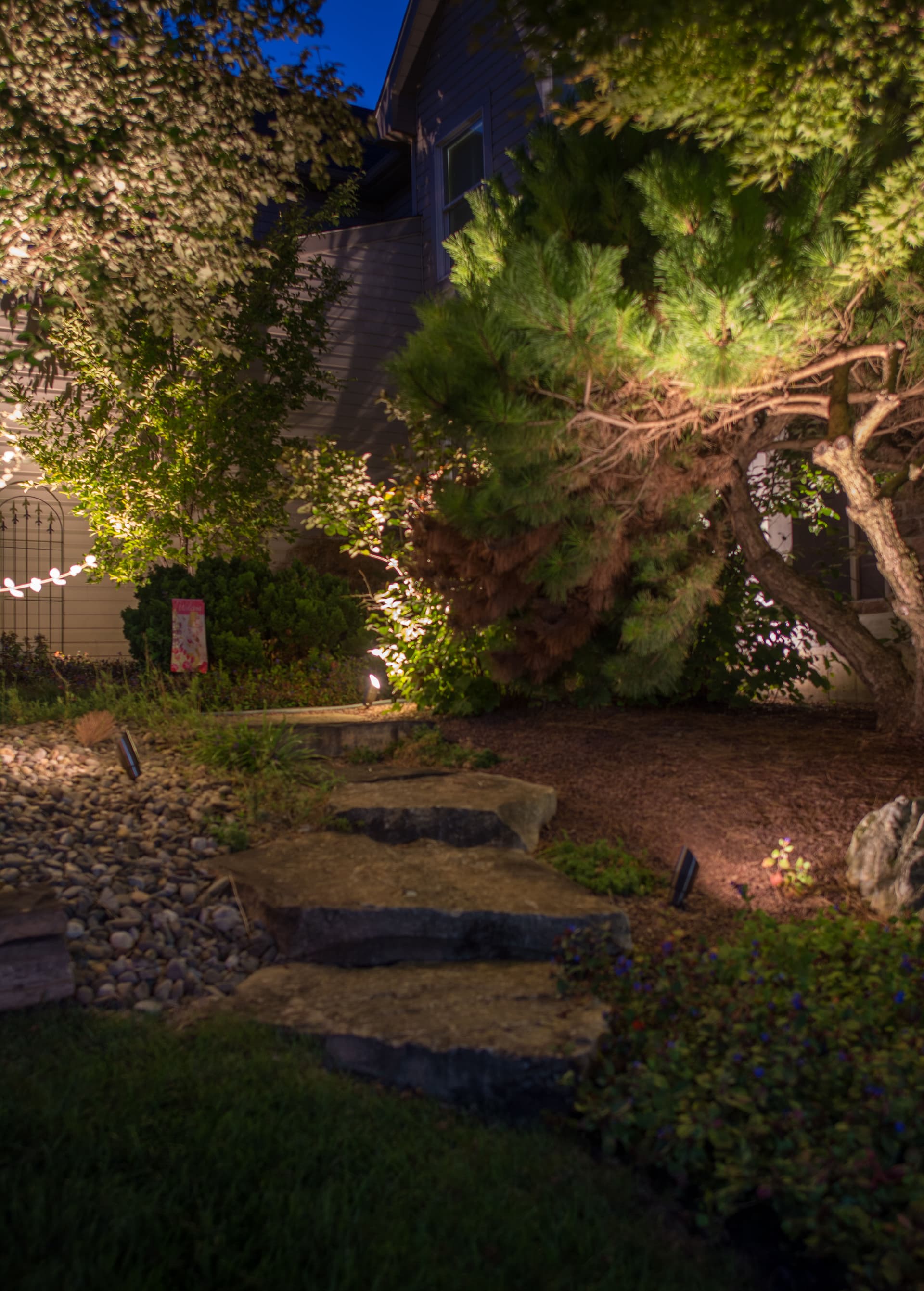 Gallery photos for Color-changing Landscape Lighting in Nazareth: Image #1