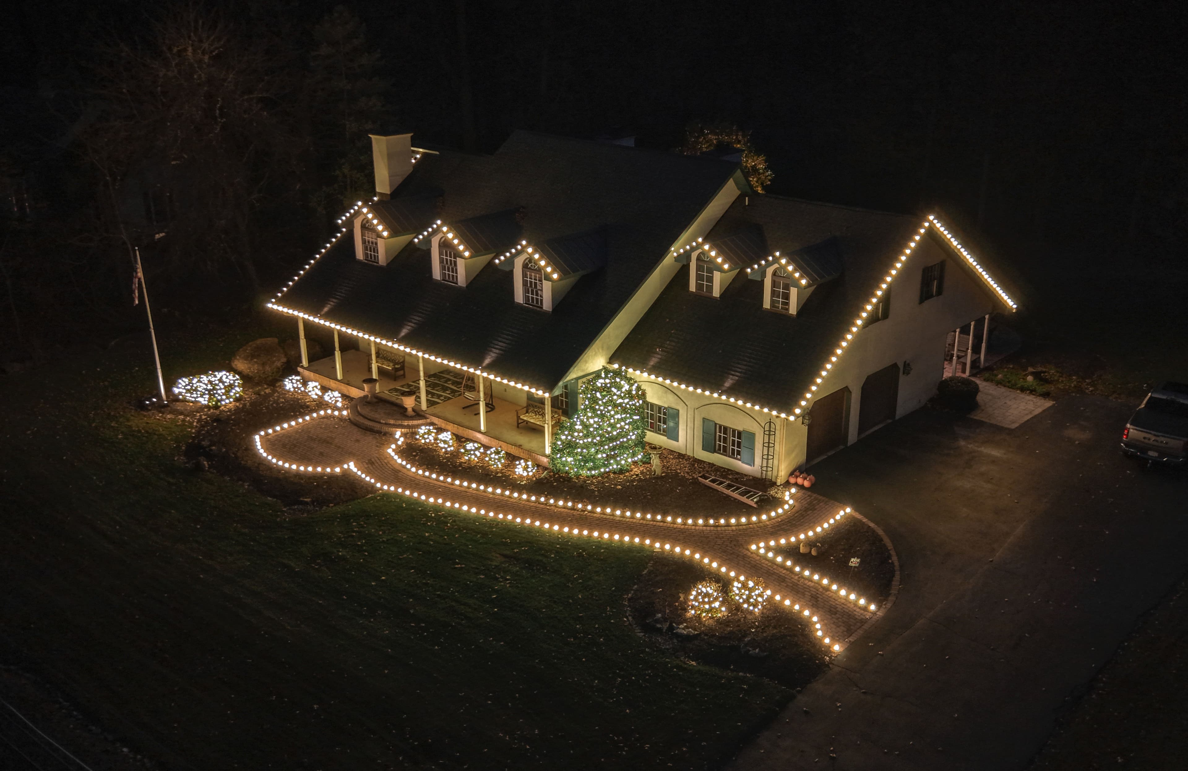 Project Christmas Light Installation in Easton, PA image